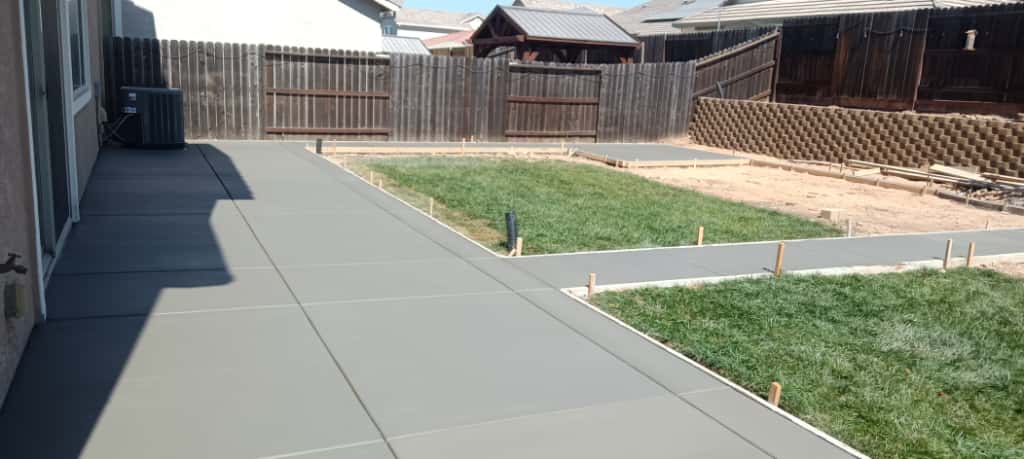 Grass removal and installation