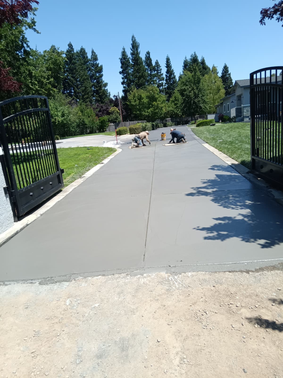 Concrete Patios project example 2 in Riverbank