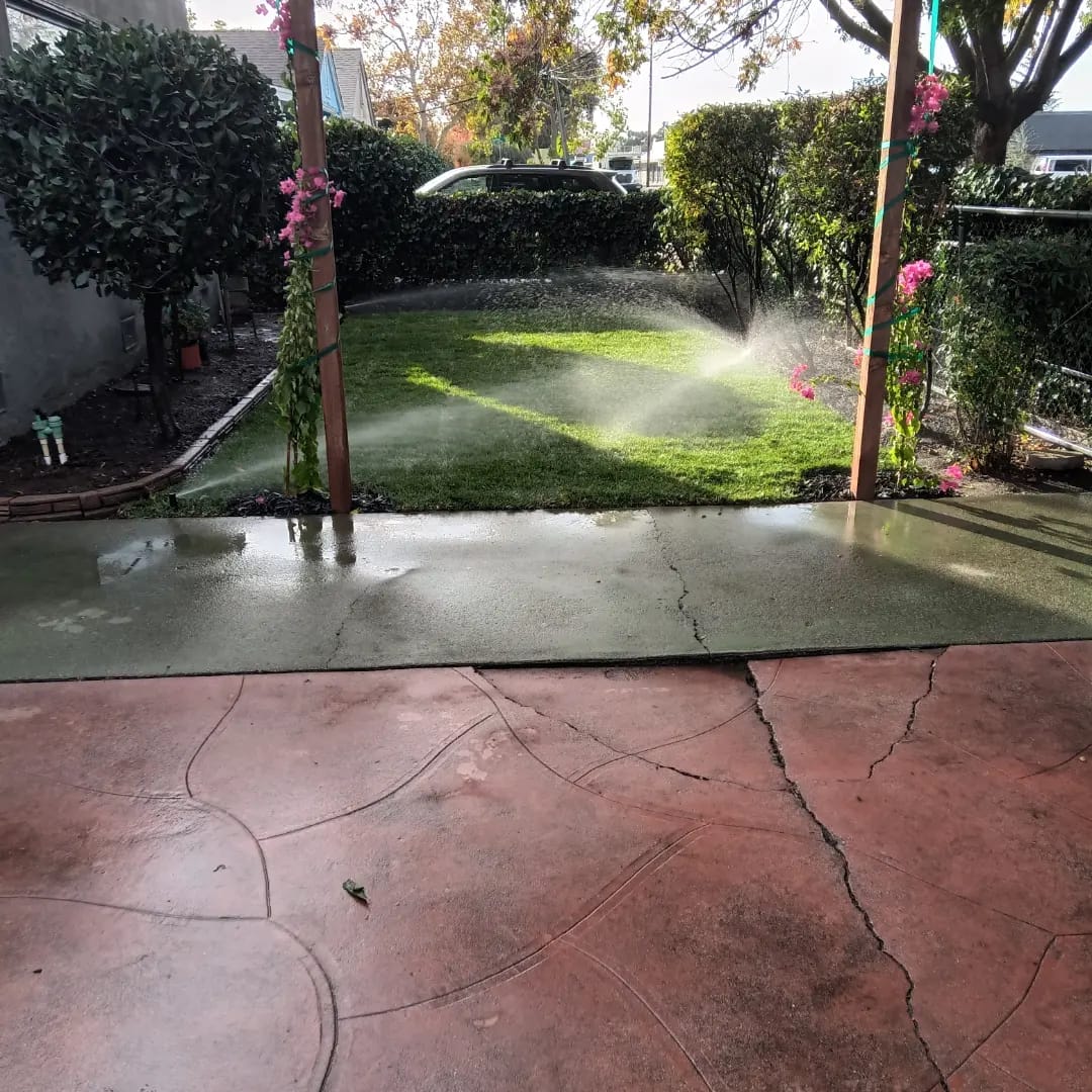 Irrigation system installation